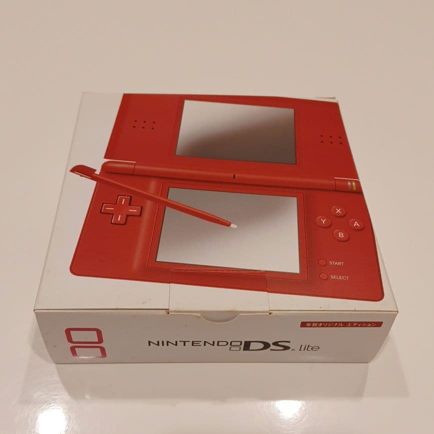 ニンテンドーDS LITE ソフト5本セット 年賀オリジナル 赤 非売品