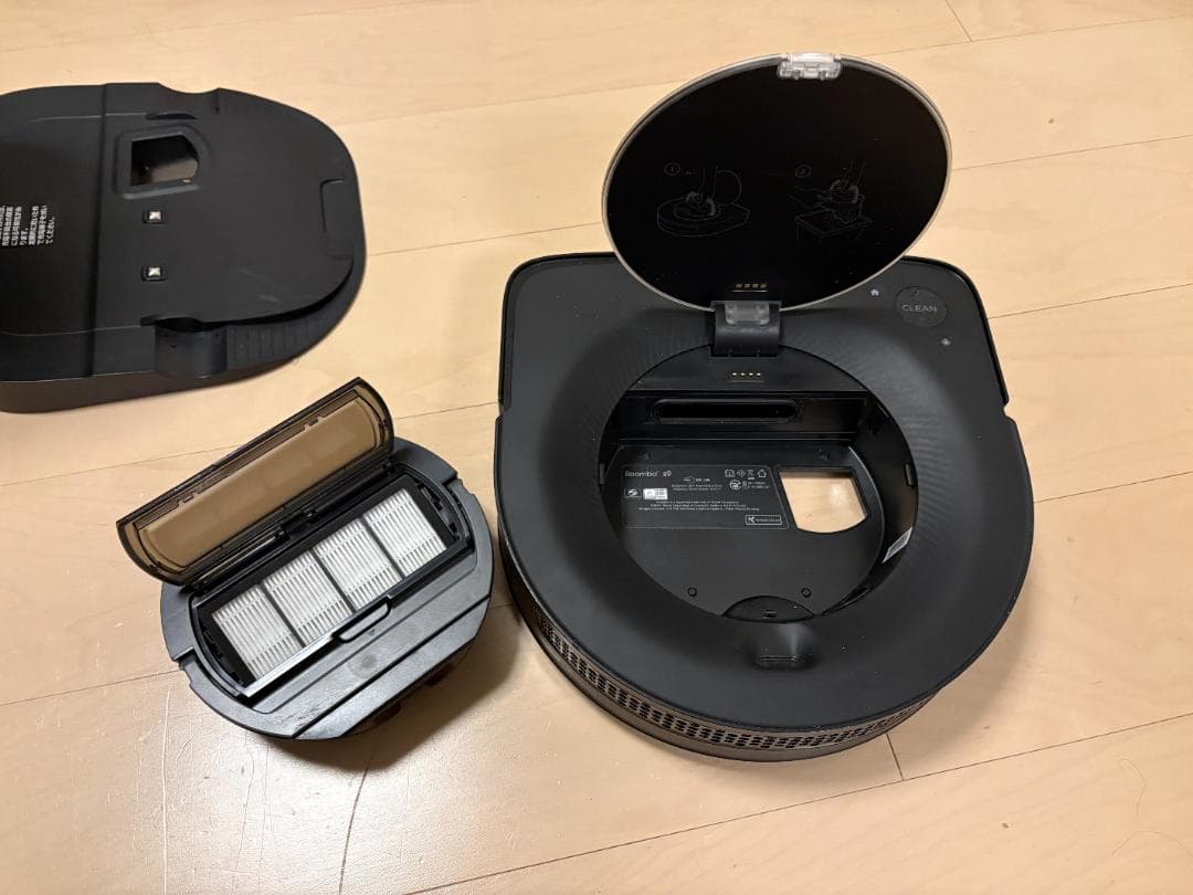 iRobot ルンバ s9+ ブラック｜自動ゴミ収集クリーンベース付、ジャンク