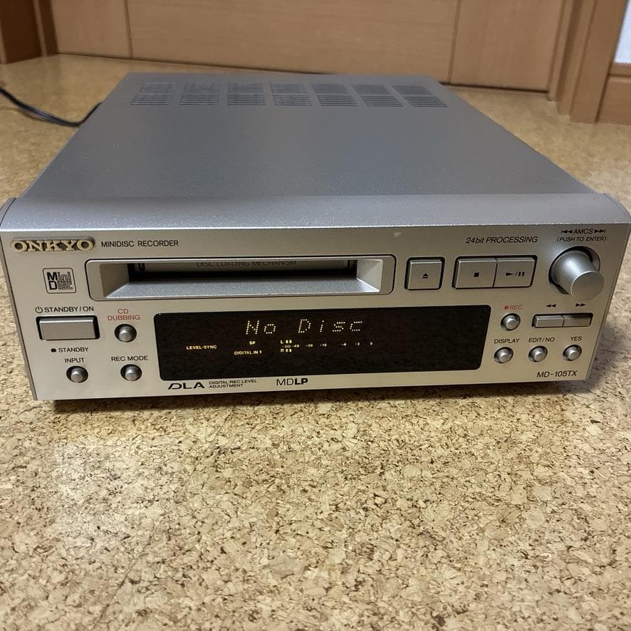 MD再生OK】ONKYO MD-105TX MDプレーヤー - メルカリ
