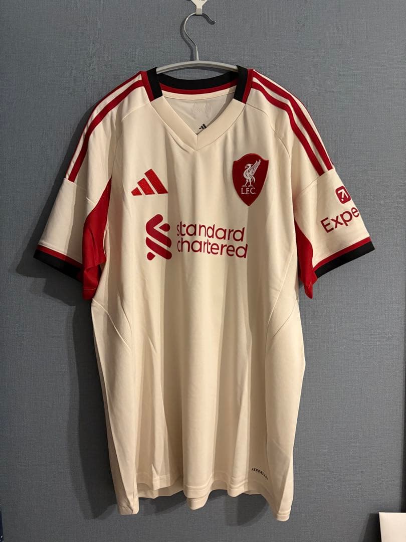 《最終値下げ》香港限定サラー選手ナンバー入りリヴァプール25/26アウェイユニ
