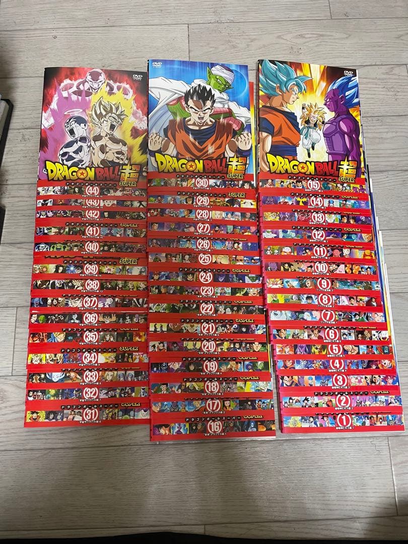 ドラゴンボール超　全４４巻 全巻　DVD DVD ドラゴンボール超 スーパー 全44巻 ※ケース無し発送 レンタル落ち