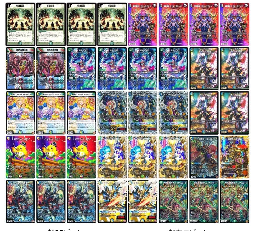 追跡発送] ハザード退化 高レート 構築済みデッキ 1重スリーブ付き