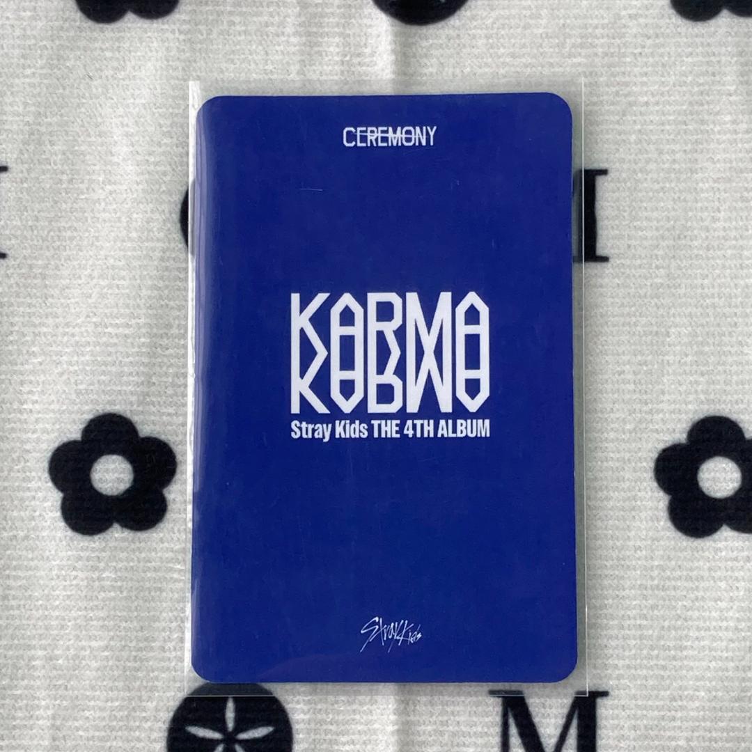 StrayKids ヒョンジン 韓国 KARMA 事前収録 サノク トレカ - メルカリ