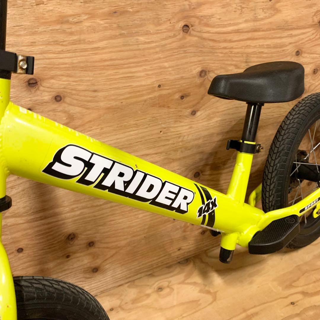 STRIDER 14xストライダー 14X 14インチ ライムイエロー - メルカリ