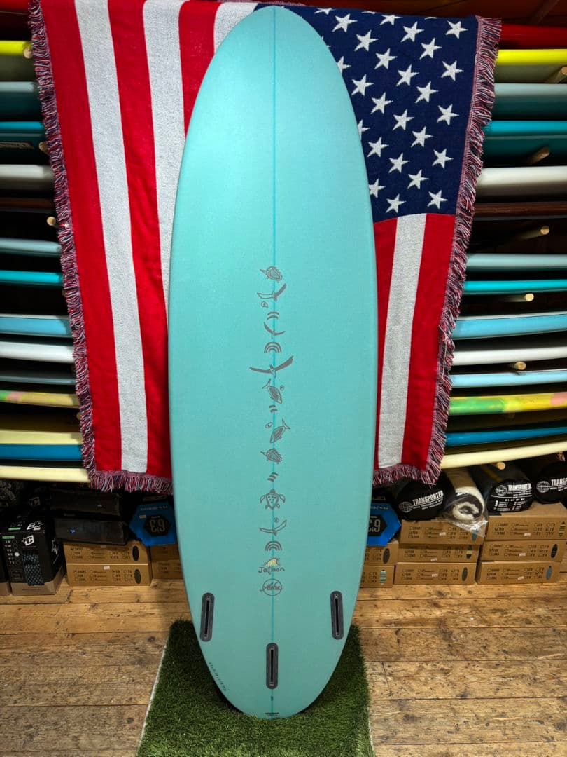 ALOHA サーフボード PEANUT 6.2 future ミッドレングス - メルカリ