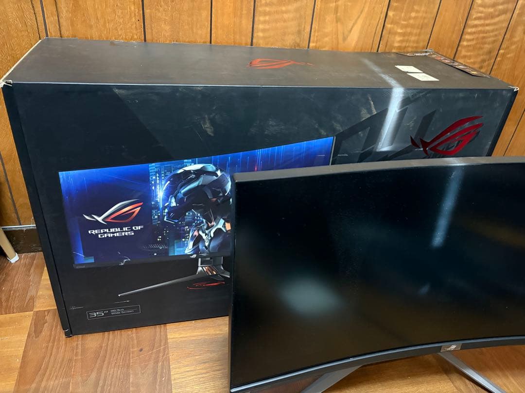 ASUS ROGSWIFT PG35Q 曲面ディスプレイ 200Hz 35インチ - メルカリ