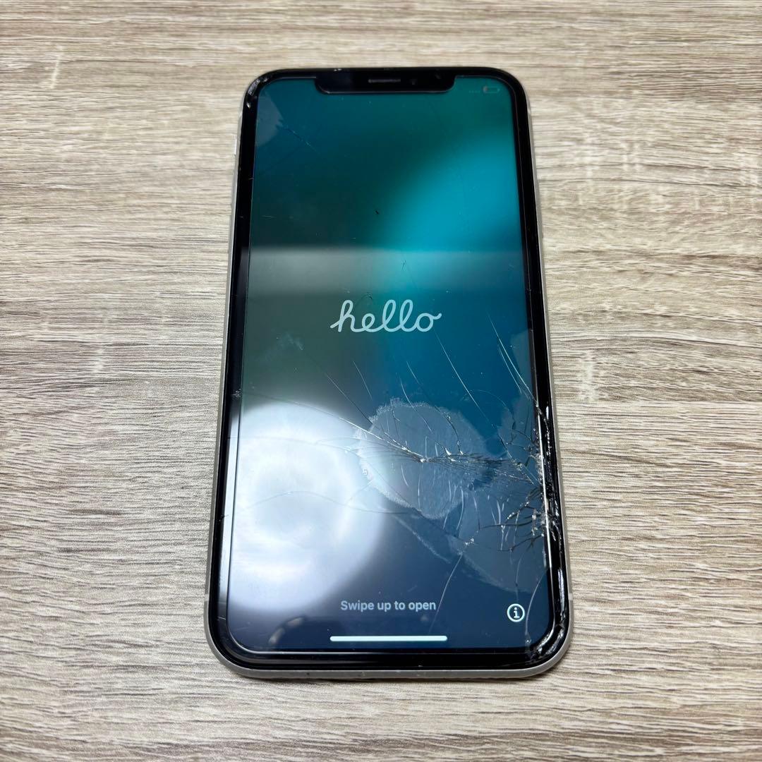 iPhoneXR ホワイト 64GB ジャンク品 SoftBank - メルカリ