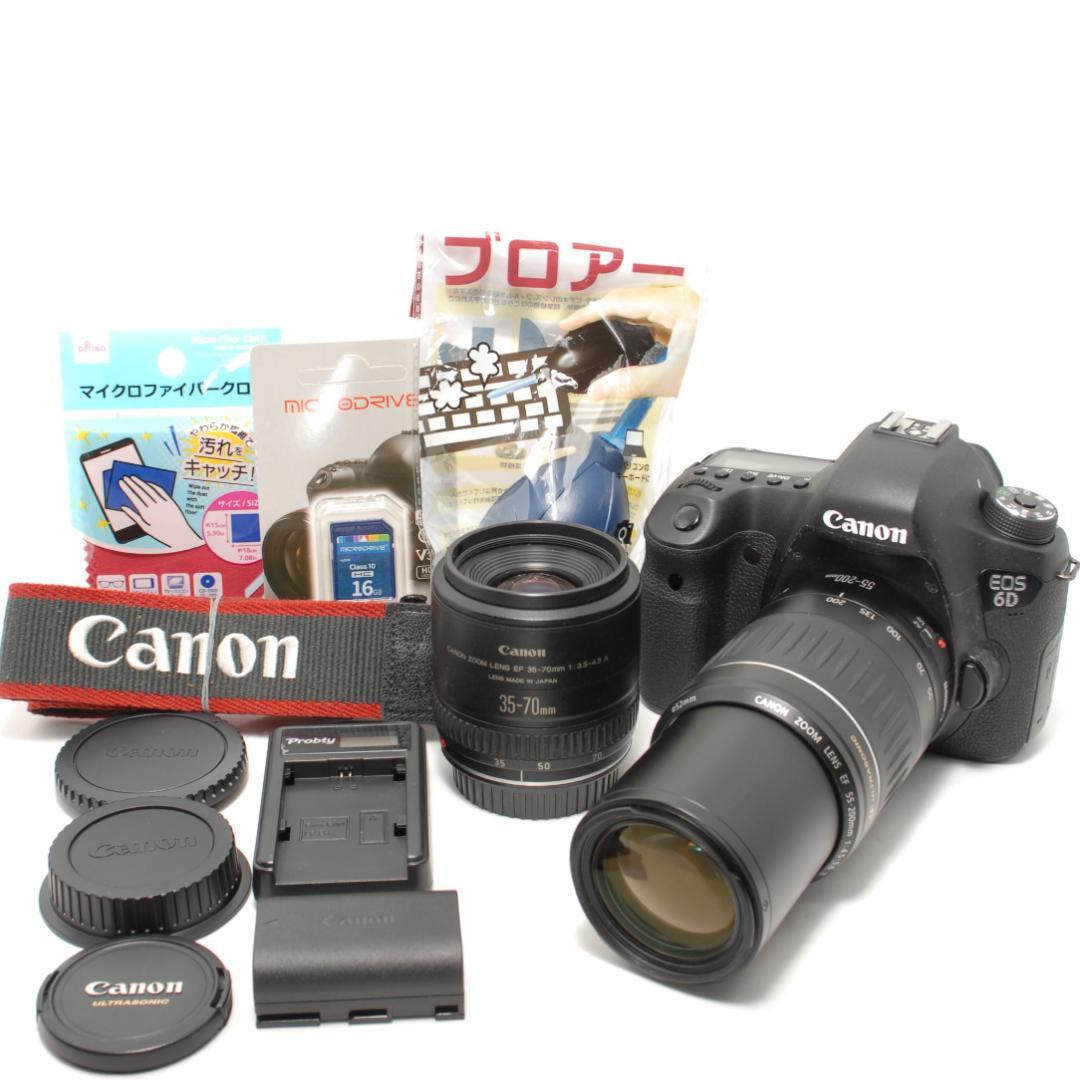 ☘️動作良品✨Wi-Fi搭載☘️Canon EOS 6D ダブルズームキット