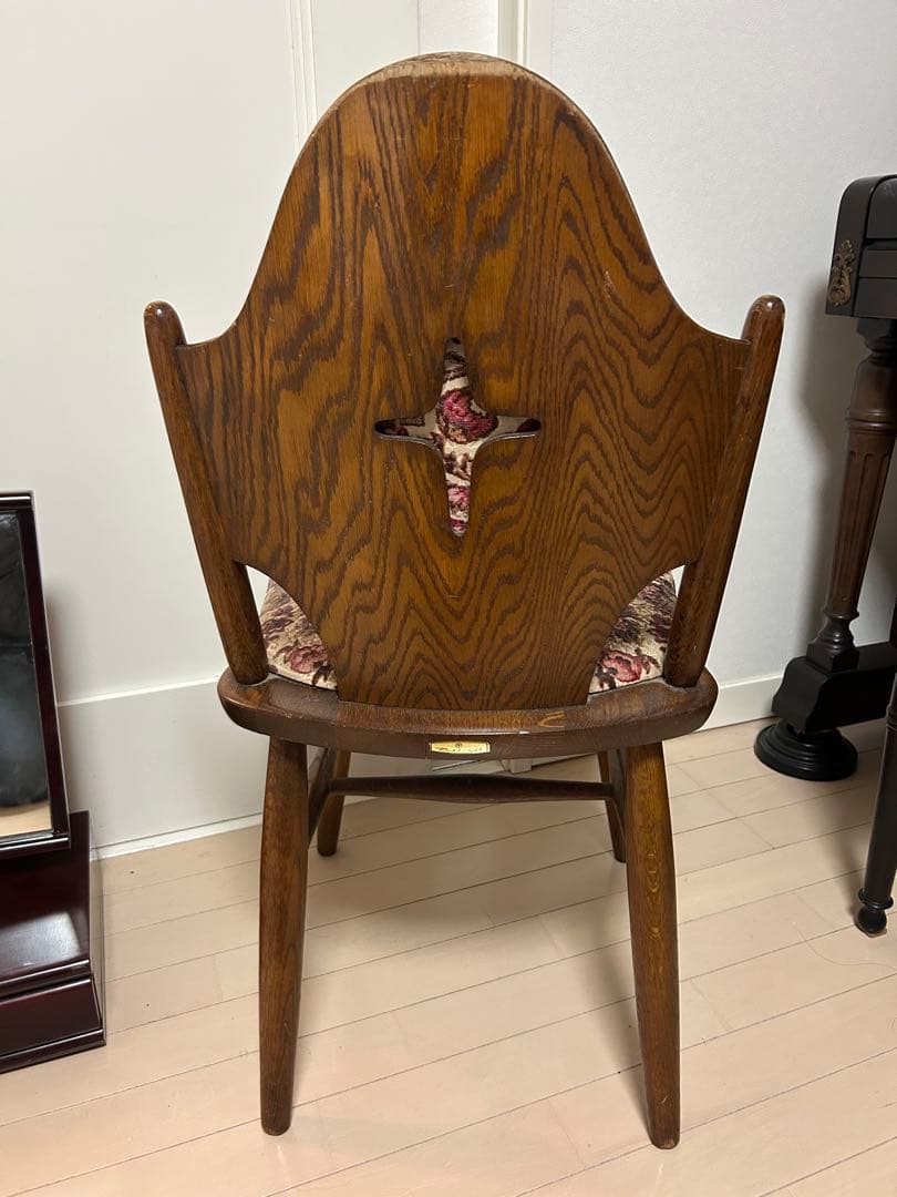 稀少 太平 ビンテージ チャーチチェア ダイニングチェア 飛騨家具