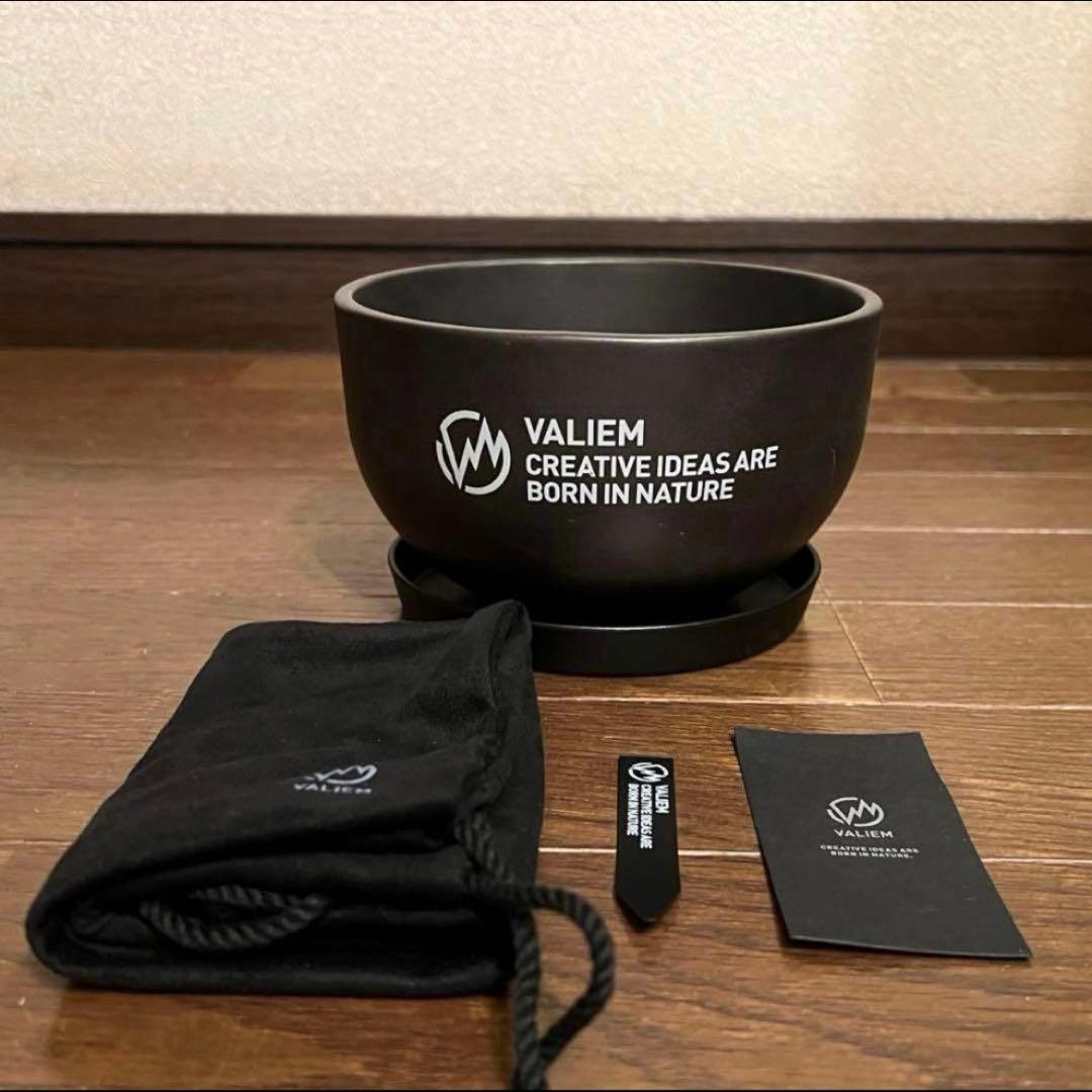 希少 VALIEM バリエム 陶器鉢 ブラック Lサイズ - メルカリ