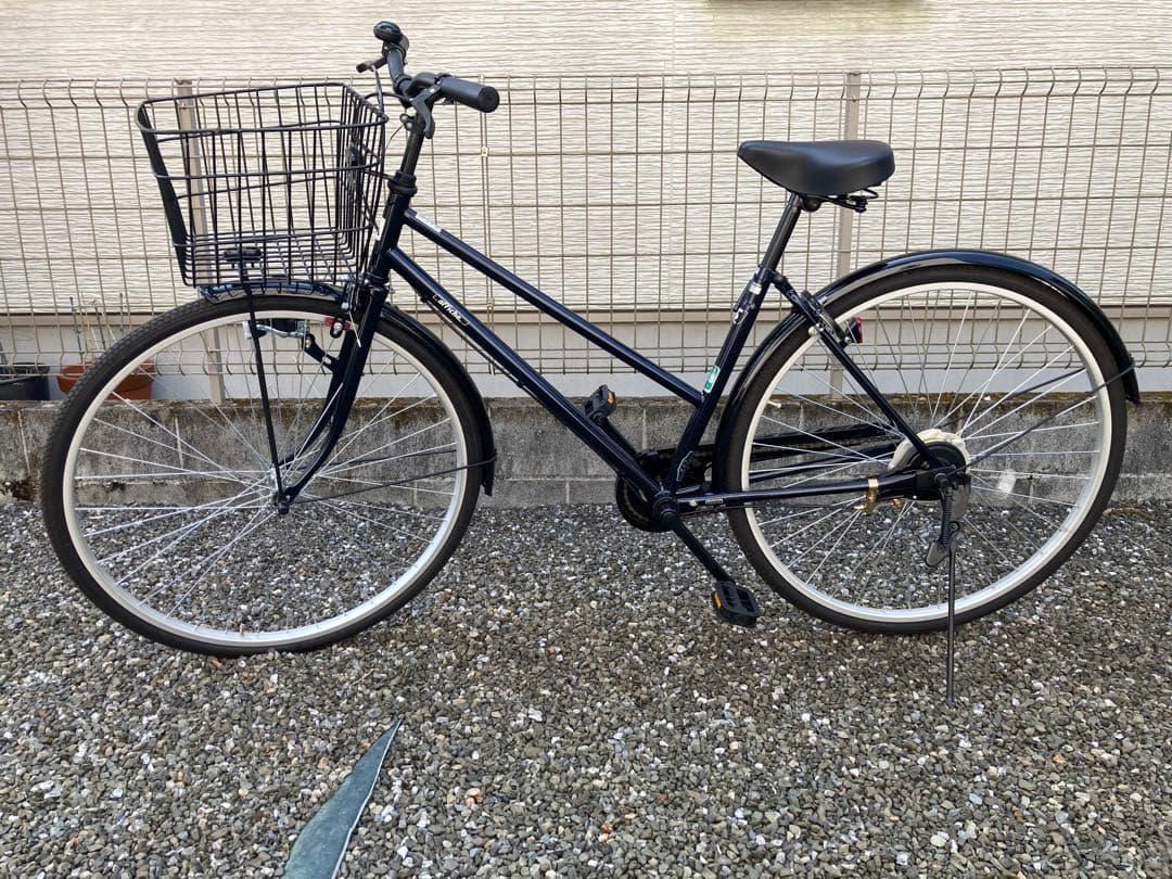 【引取限定】affiche シティサイクル 黒 前バスケット付き あさひ affiche シティサイクルを買取させていただきました！ – 中古品