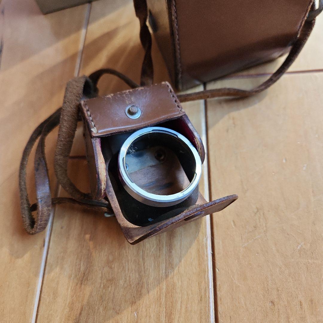 Yashicaflex 二眼レフカメラ レザーケース付き - メルカリ
