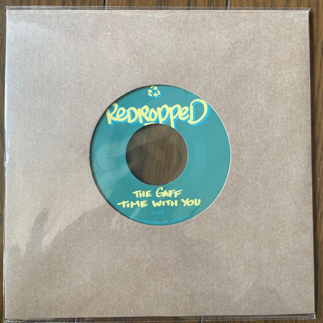 美品・5年保証付 THE GAFF REDROPPED 002 7インチ レコードRe-Edit CD・