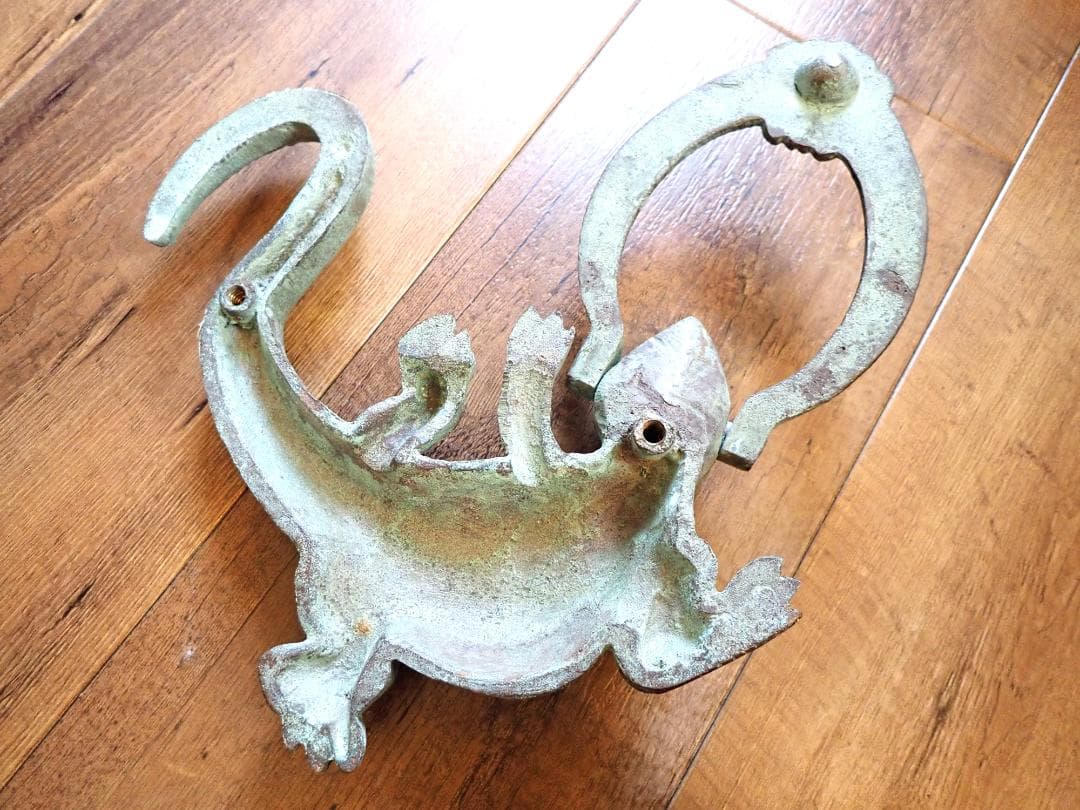 ハワイ購入 アイアン製ドアノッカー 重量6.5kg ビンテージ品 - メルカリ