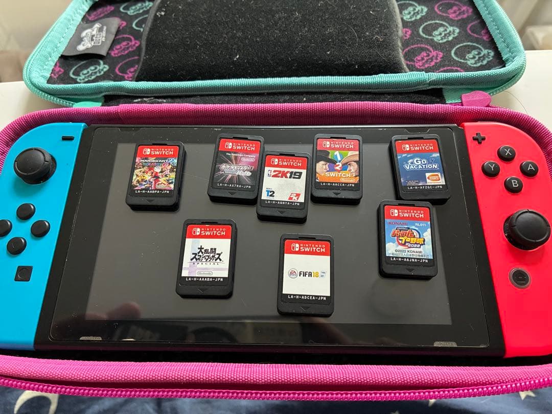 ⭐️交渉受け付けます！Nintendo Switch 青/赤 本体ソフト8本付き 任天堂 Nintendo Switch [ネオンブルー/ネオンレッド] 価格比較 - 価格.com