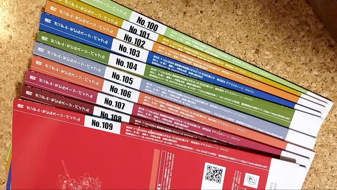 Mobile Suit Gundam 週刊ガンダム No.100-109