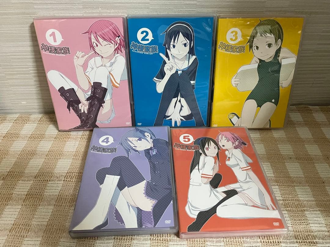 神様家族　初回全5巻セット DVD