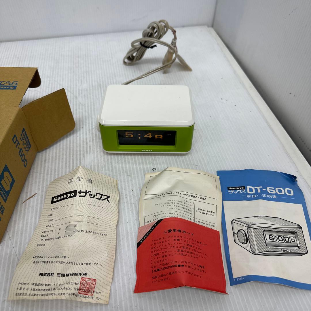 SANKYO ザックス DT-600 昭和レトロ 未使用 - メルカリ