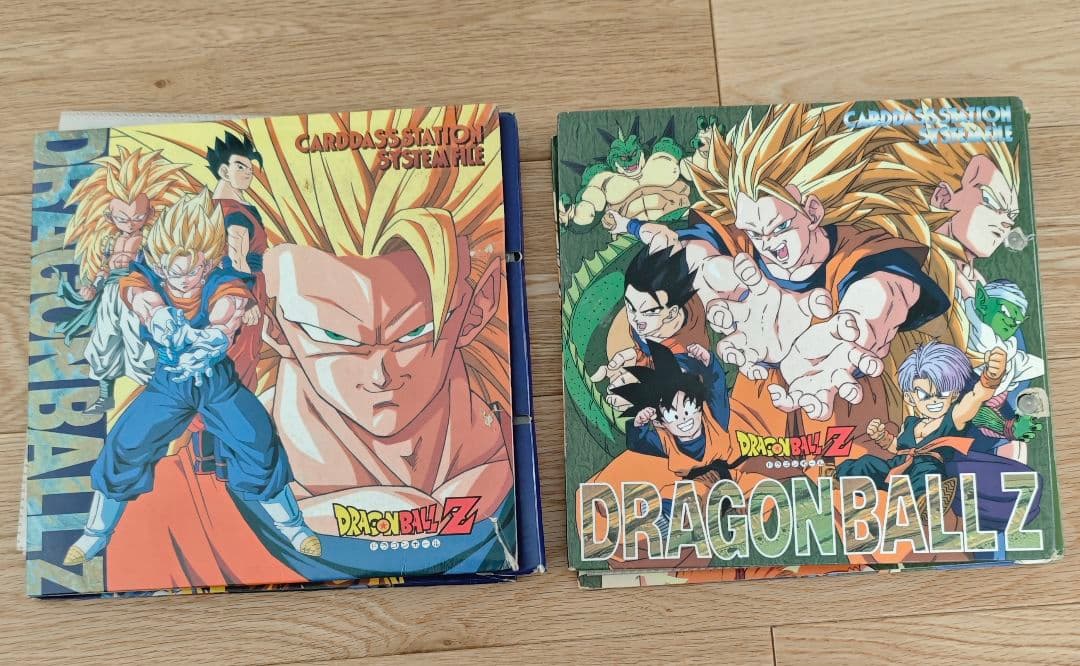 ジャンク品 当時物 ドラゴンボール カードダス バインダー2個セット