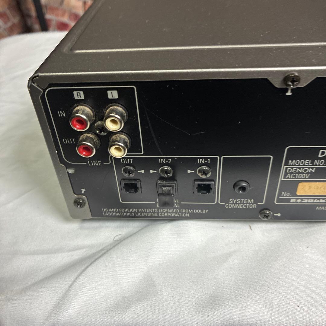 動作品！美品！DENON DMD-M7 ミニディスクレコーダー - メルカリ