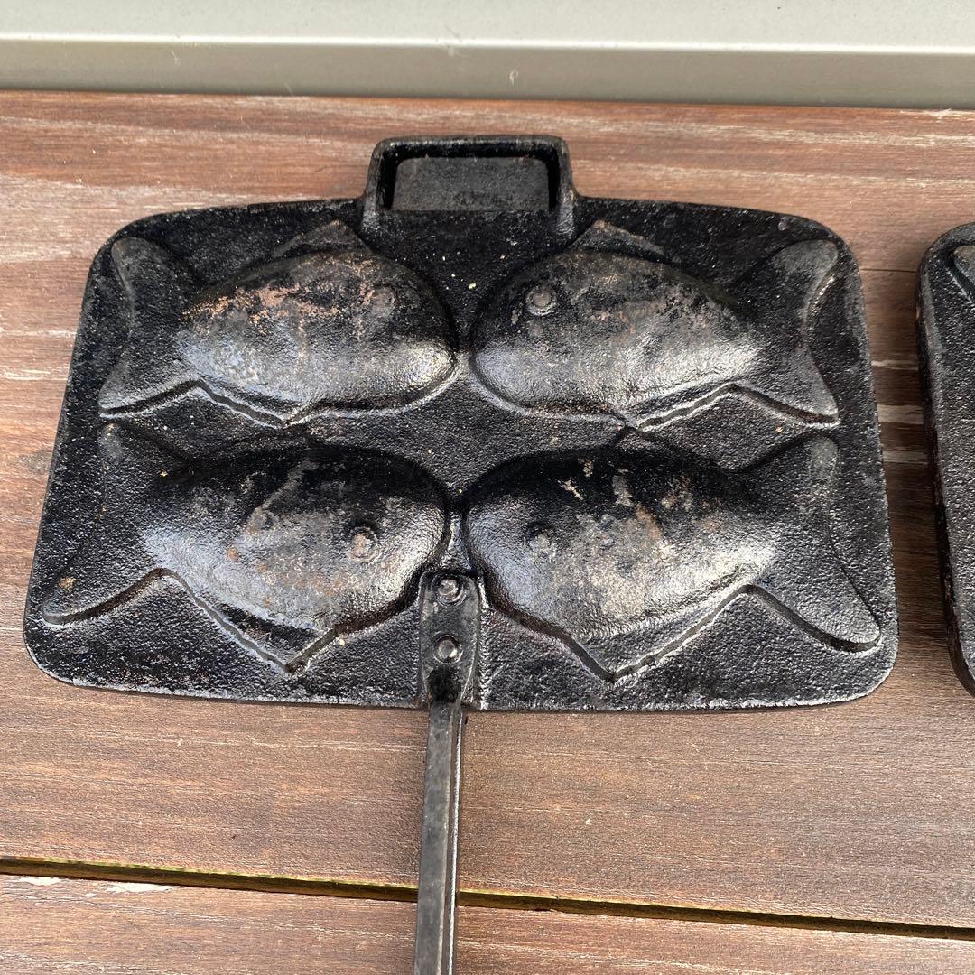 たい焼器 タミさんのたい焼器 南部鉄器 9cm 定価16500円 1個の価格