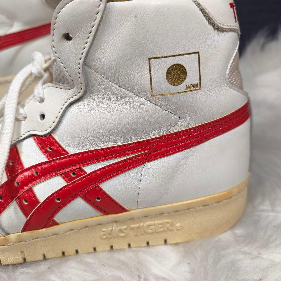 アシックスタイガー】ファブレジャパン 24 バッシュ 日本製 三井寿 白