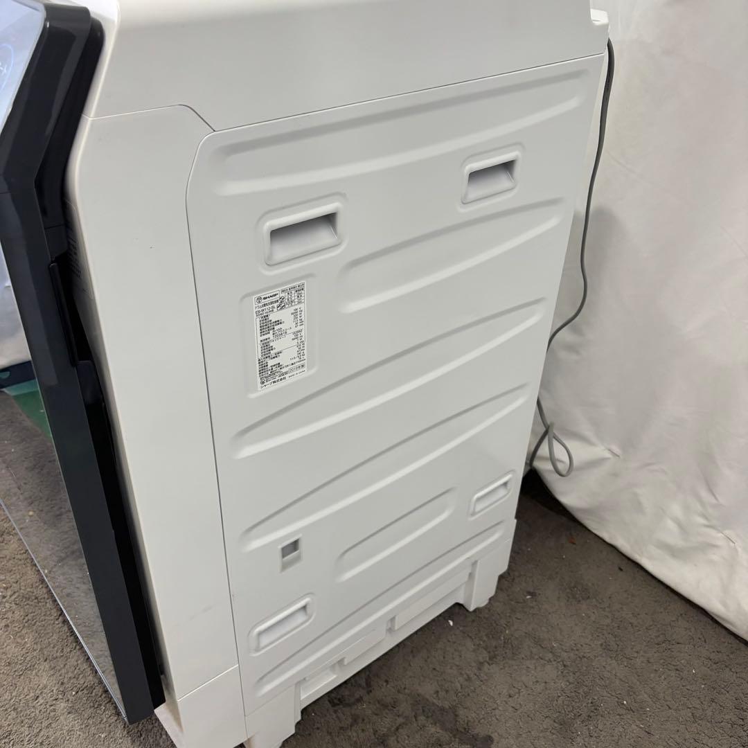 77❤️ ドラム式洗濯機 11キロ SHARP 左開き 安い 中古 綺麗 設置無料