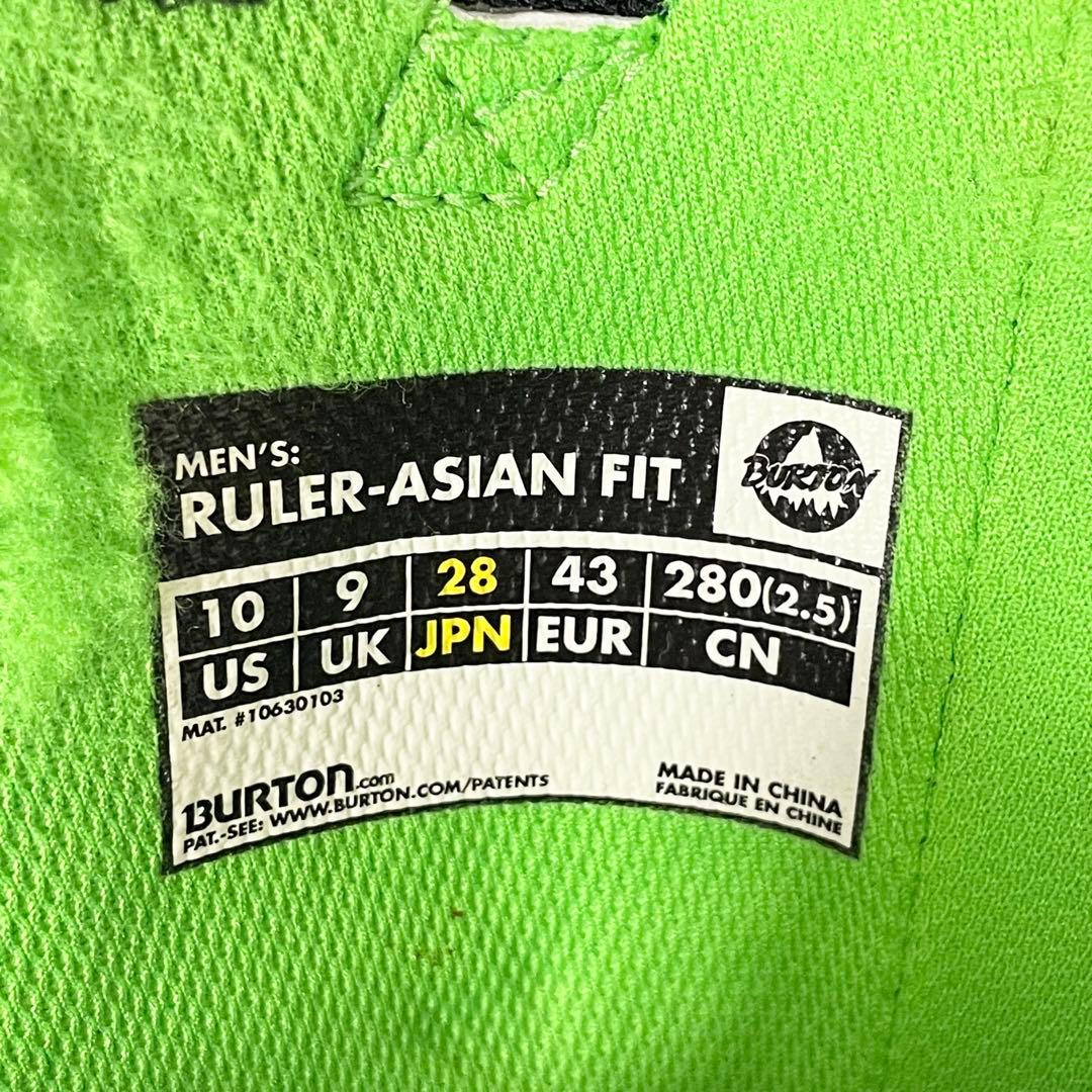 バートン BURTON RULER-ASIAN FIT 28.0cm ブーツ