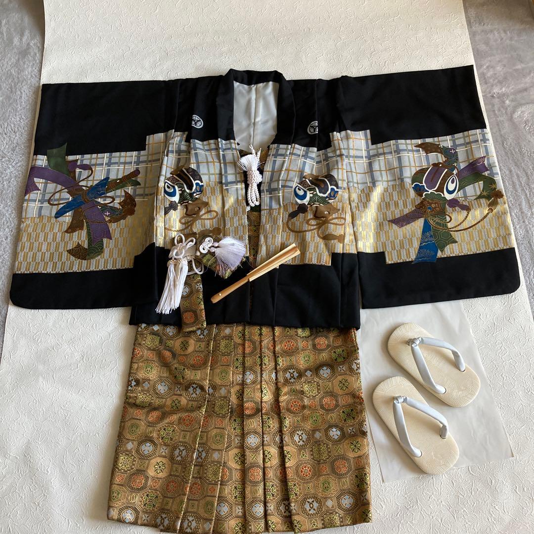 七五三　男の子　10点 羽織　鷹　箱あり 楽天市場】＼スーパーセール／ 七五三 着物 男の子 5歳 袷用