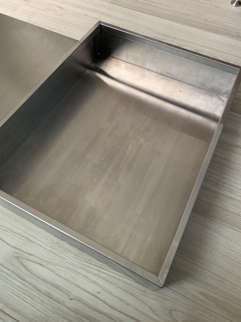 棚板、トレーのみ】ステンレスユニットシェルフワゴンセット - メルカリ