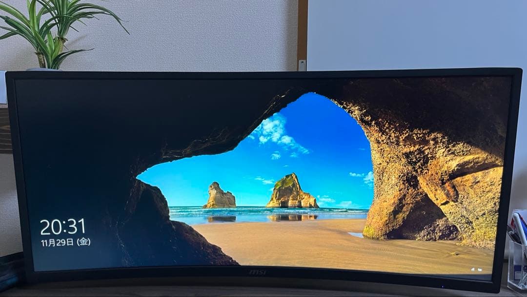 MSI OPTIX MAG341CQ ウルトラワイド　ゲーミングモニター Amazon | MSI Optix MAG341CQ 湾曲 34インチ ゲーミングモニタ UWQHD