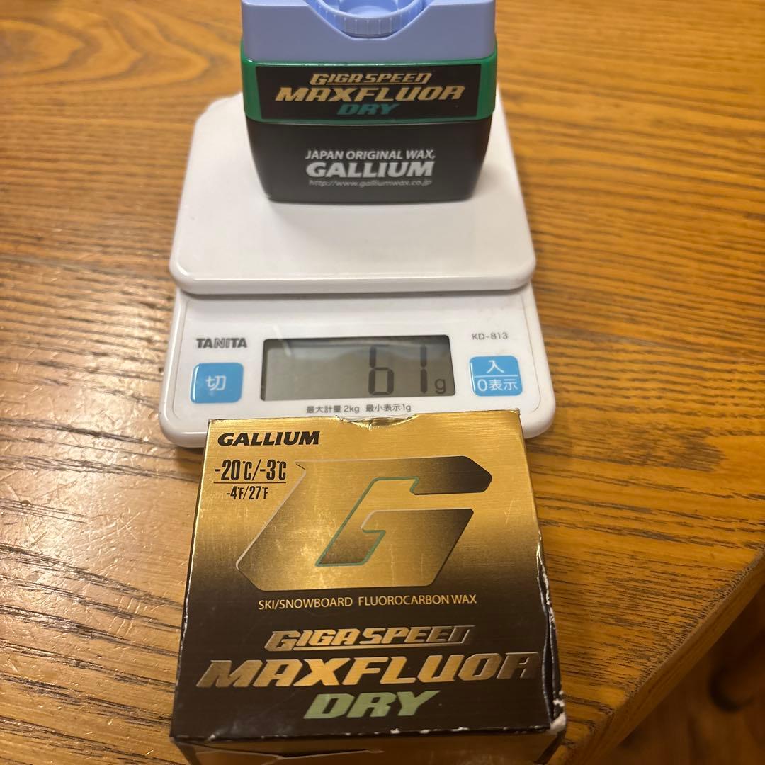 GALLIUM GIGA SPEEDスキー・スノーボード 幻のトップワックス2個