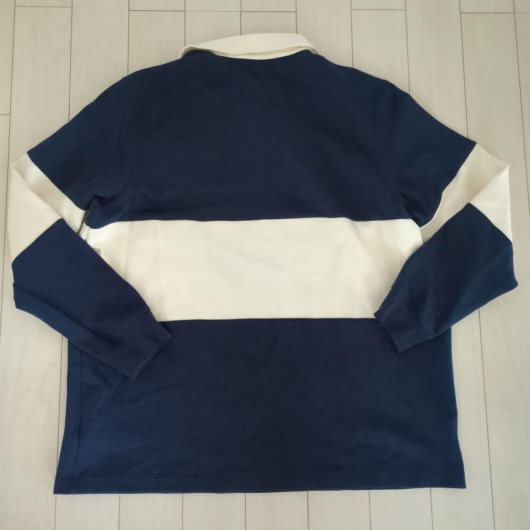 美品・稀少サイズ5XL】アディダスオリジナルスBlokepopラグビーシャツ