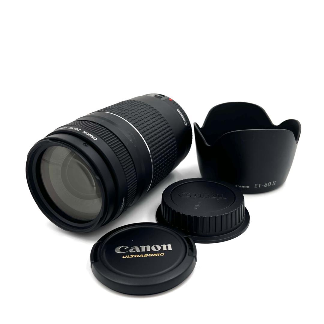 望遠レンズ Canon EF 75-300mm F4-5.6 USM #216 Canon EF 75-300mm f/4-5.6 III Telephoto Zoom Lens for Canon SLR