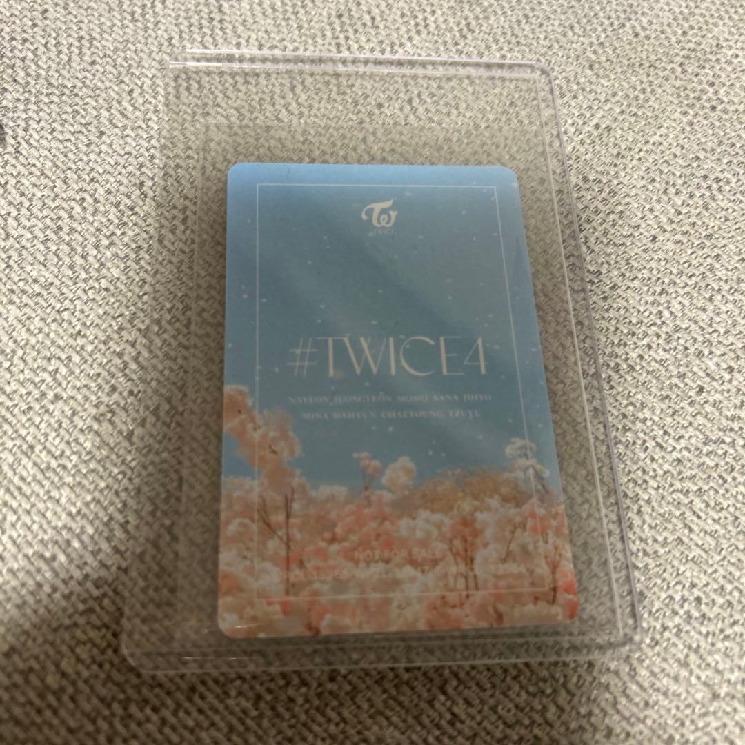 TWICE #TWICE4 ハイタッチ トレカ ツウィ - メルカリ