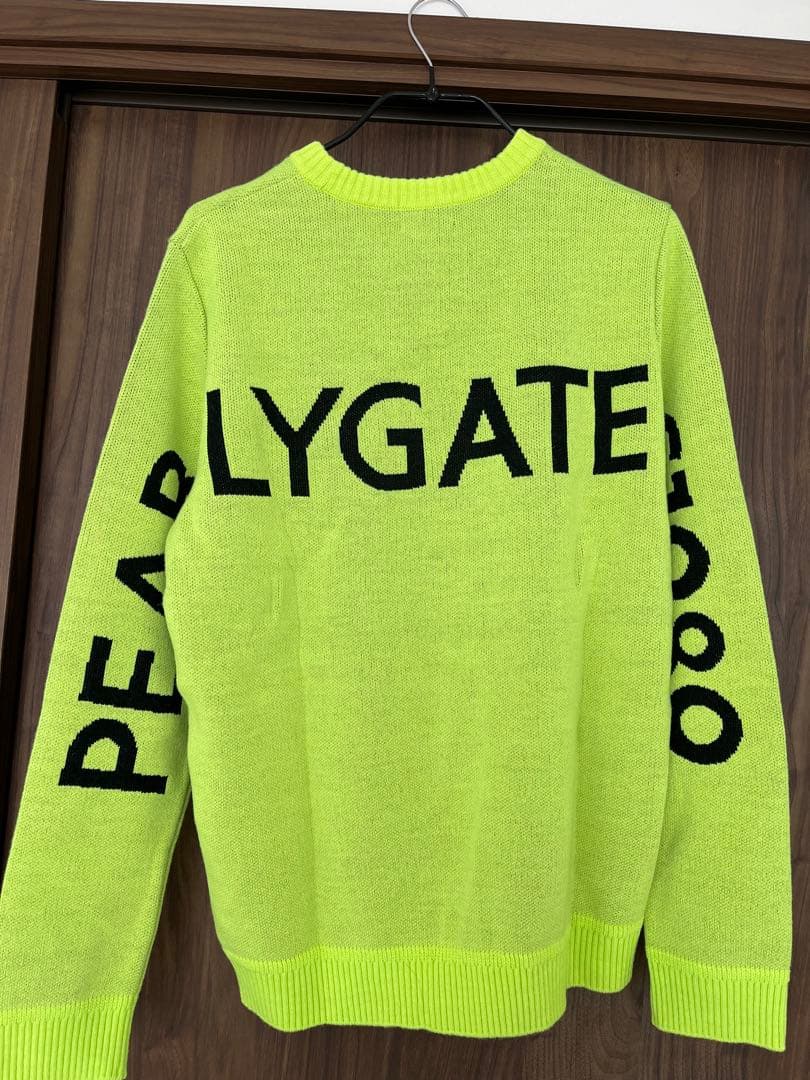 パーリーゲイツ　メンズセーター　ゴルフ PEARLY GATES（パーリーゲイツ） セーター ニット 12G部分ジャガード