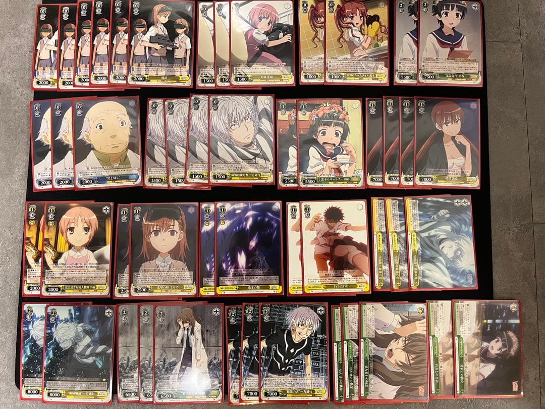 デッキ販売】ヴァイスシュヴァルツ とある魔術の禁書目録／とある科学