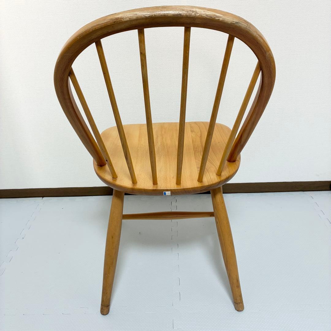 美品】飛騨産業 キツツキ ダイニングチェア ウィンザーチェア 穂高系