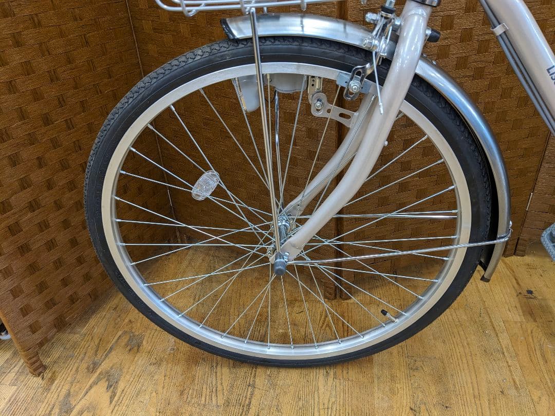 U081 美品 普通自転車 24インチ 6段変速 - メルカリ