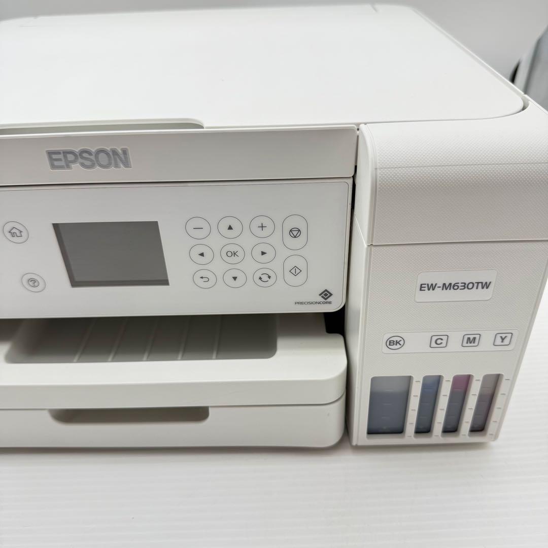EPSON エコタンク搭載モデル EW-M630TW 印刷枚数約9130枚 - メルカリ