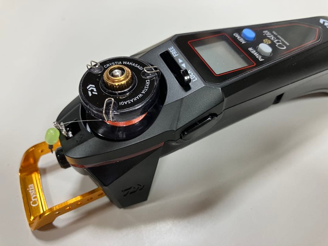 未使用 ワカサギ電動リール クリスティア CRS ライン.ふんばるレッグ他