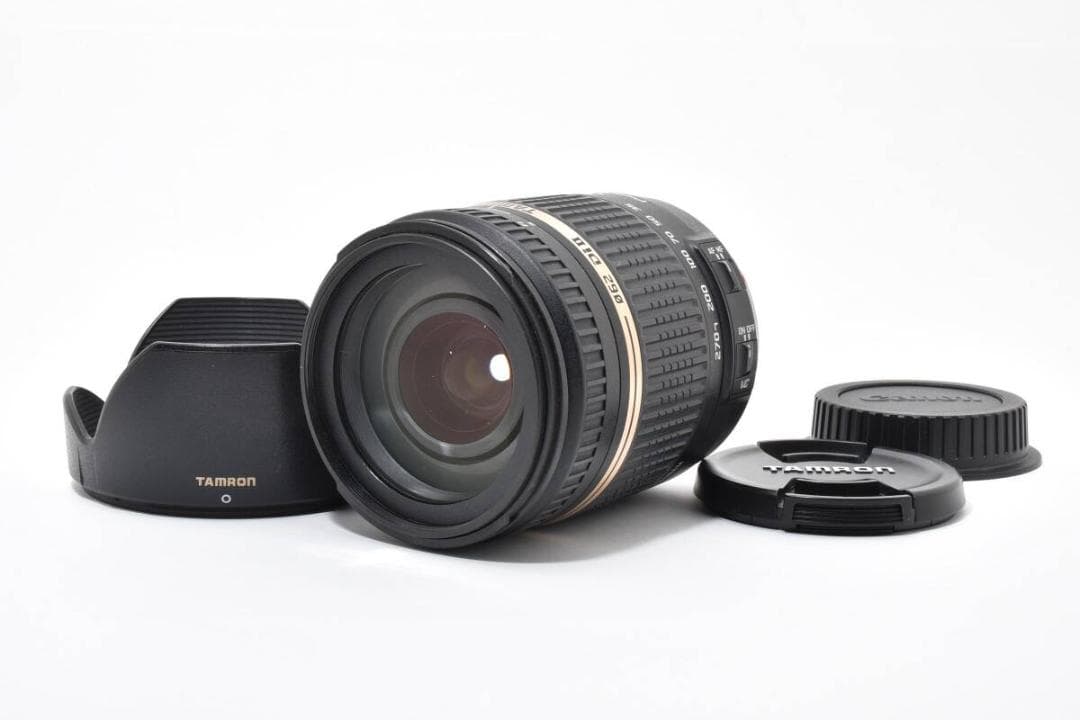 【実用美品】TAMRON 18-270 B008 Canon用 TAMRON 18-270mm F/3.5-6.3 Di II VC PZD (Model B008) [キヤノン用