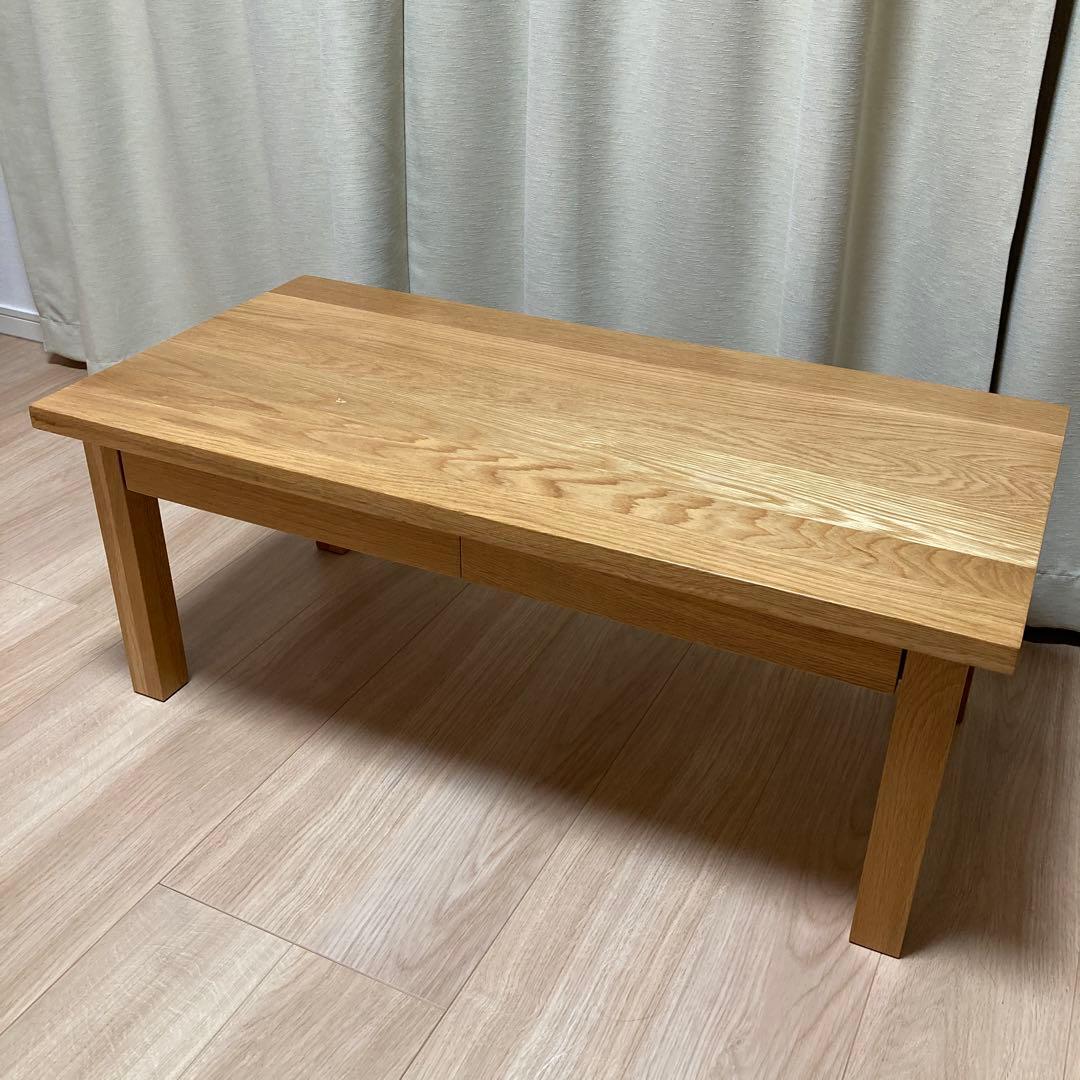 【最終値下げ】ローテーブル 無印良品タモ材木製テーブル 天然木 ナチュラル 2026年最新】無印 タモ材 ローテーブルの人気アイテム - メルカリ