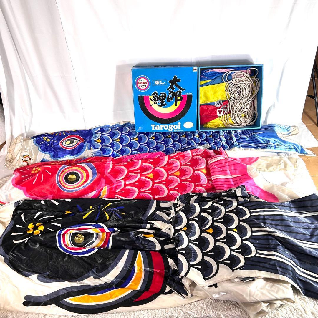 東レ　ピカピカ　太郎鯉　王者の風格　当時物　サイズ4 東レ ピカピカ 太郎鯉 王者の風格 当時物 サイズ4 Yahoo!オークション