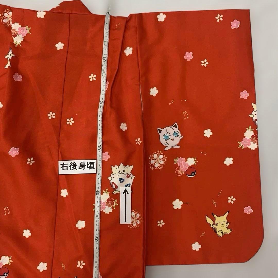 602agu22□七五三 三歳 女の子 ポケモン 着物&被布 金彩□美品 - メルカリ