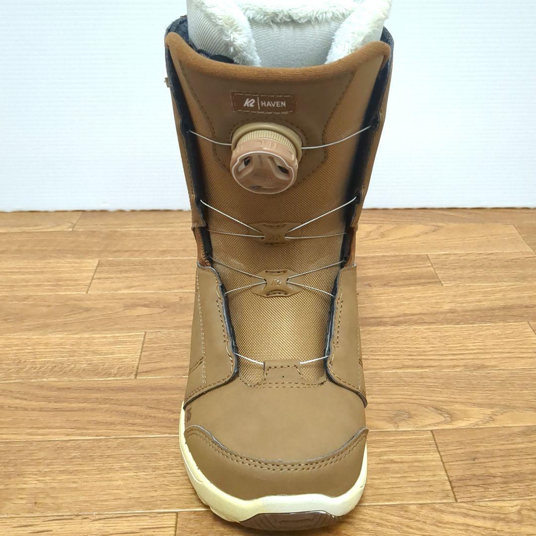 美品　K2 HAVEN ヘブン スノボブーツ 24.0cm BOA レディース