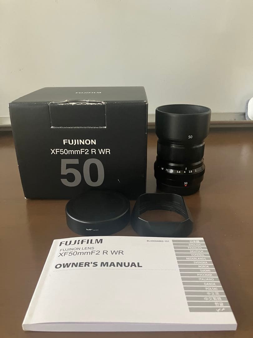 レンズ(単焦点) FUJIFILM FUJINON XF50mmF2 R WR Amazon.com : Fujifilm XF50mmF2 R WR Lens - Black : Electronics
