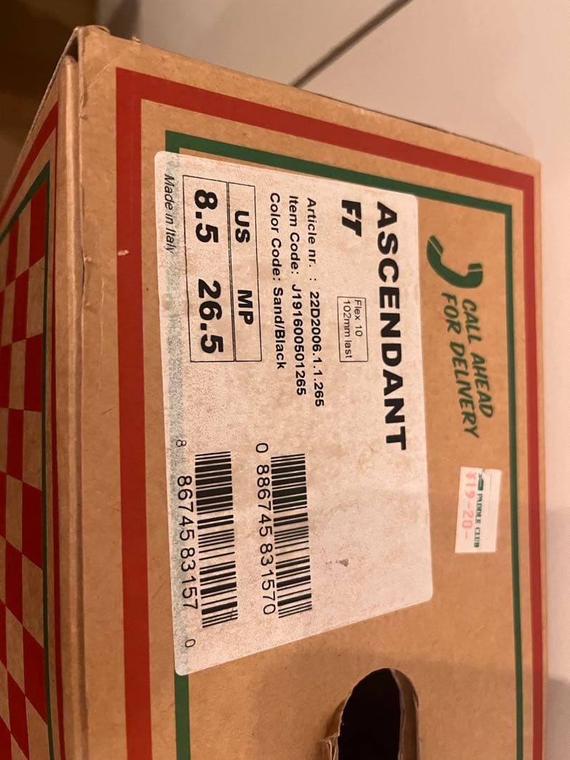 FTブーツASCENDANT 26.5cm バックカントリースキーブーツ - メルカリ