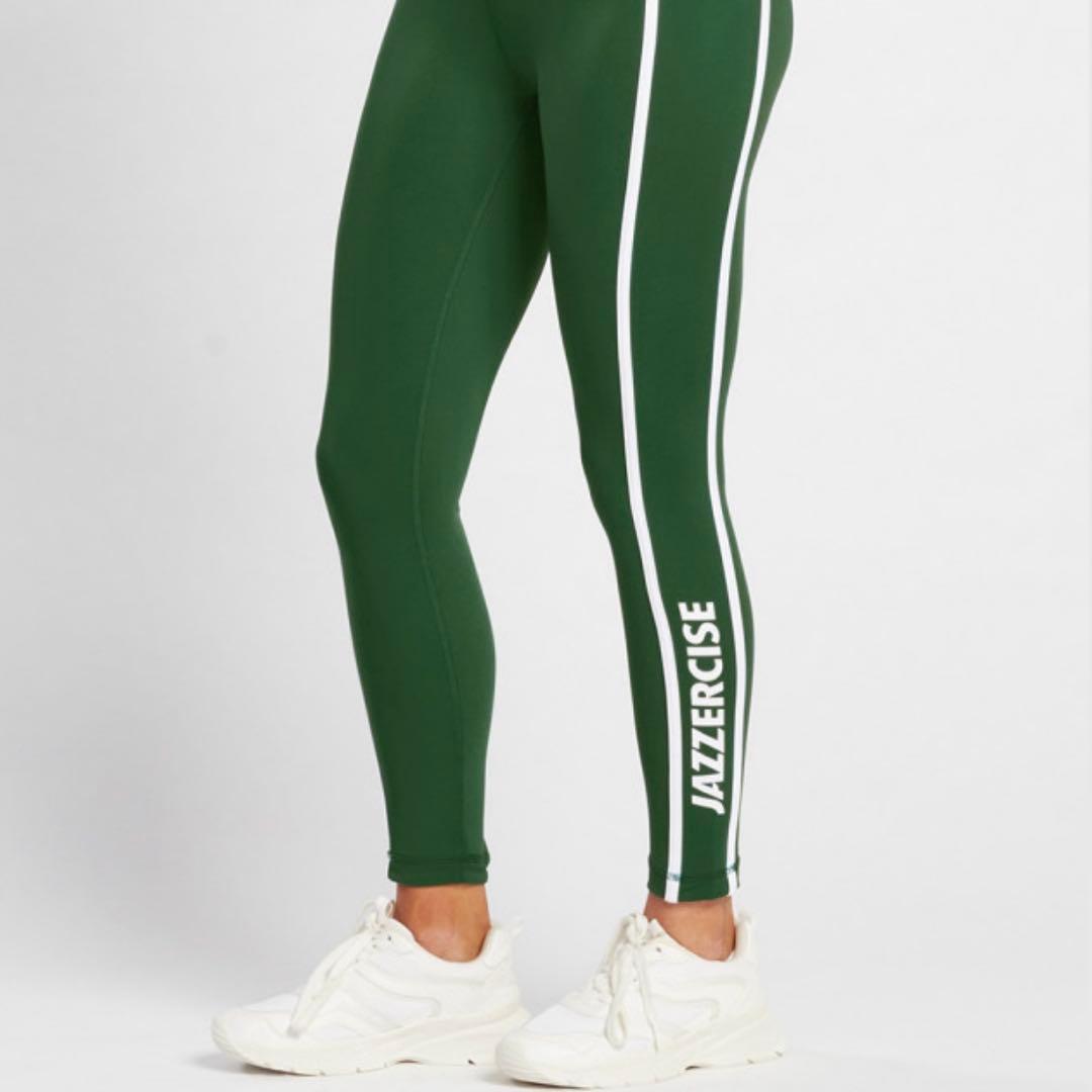 新作 JAZZERCISE グリーン レギンス XS - メルカリ