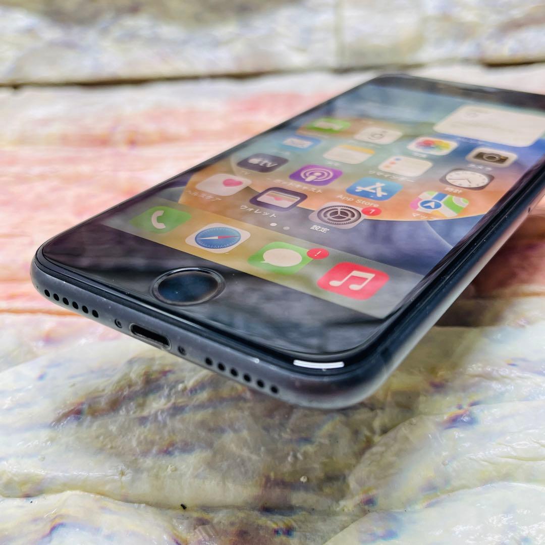 SIMフリー iPhone8 64GB スペースグレイ 新品バッテリ－ - メルカリ